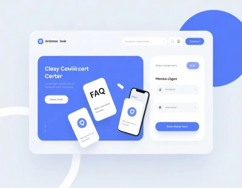 帮助中心功能示意图