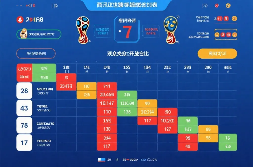 2026世界杯积分榜免费怎么看？从小组排名到出线推演，一篇教你算明白